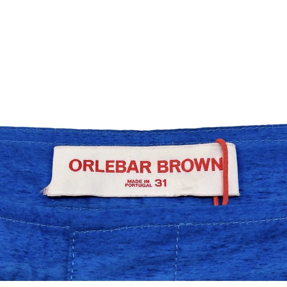 Orlebar Brown Men's Swim Shorts Bulldog Surfers In Laguna Beach Size 31 Designer
